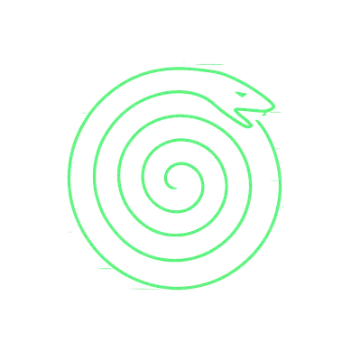 Ouroboric spiral